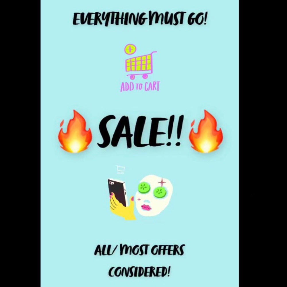 EVERYTHING MUST GO SALE